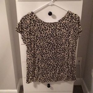 Animal print t shirt